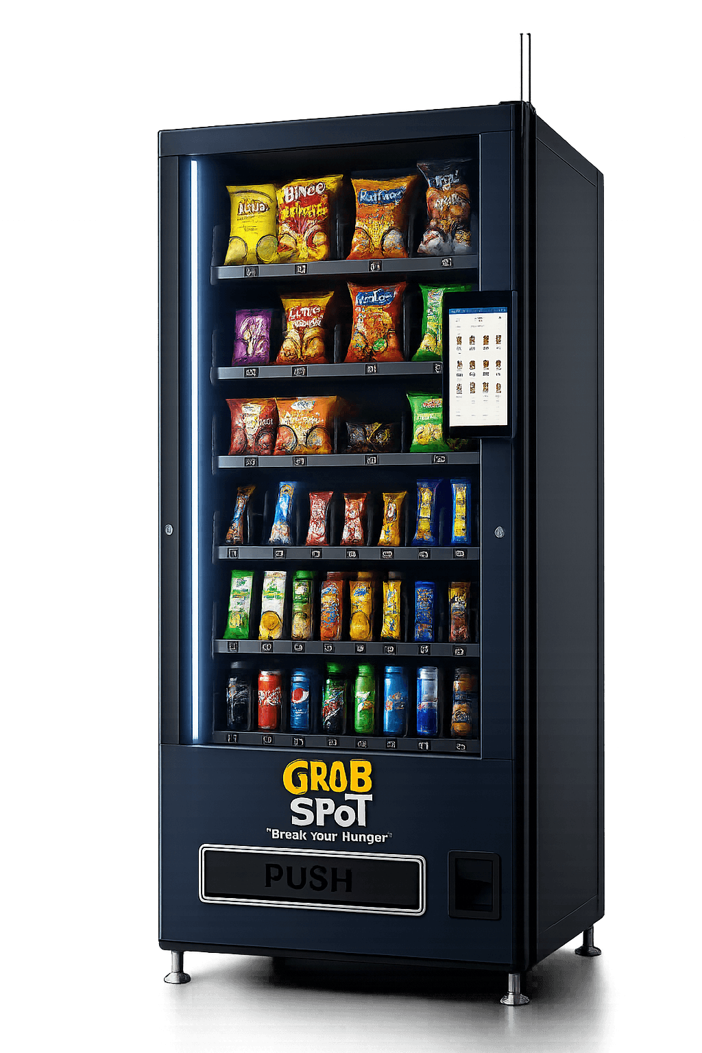 Grab Spot Machine Night Mode